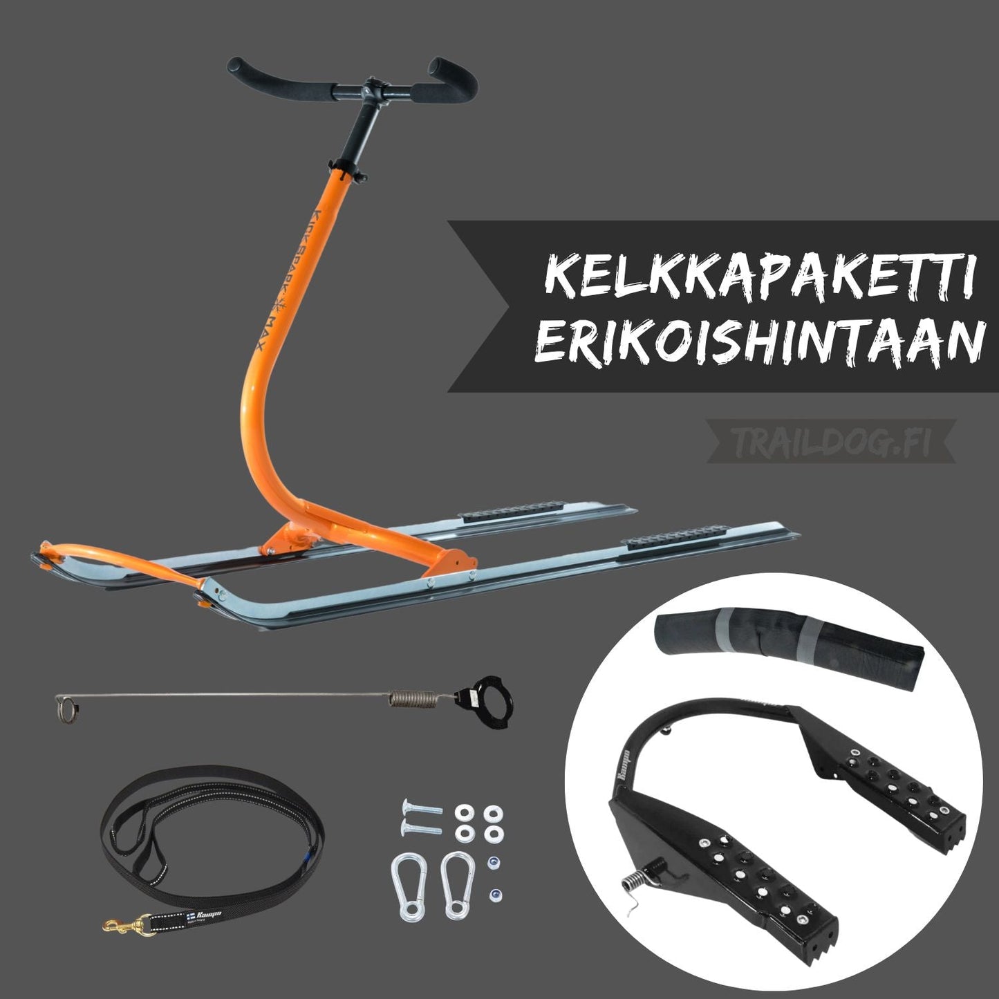 Kickspark Max koiravarustein PLUS