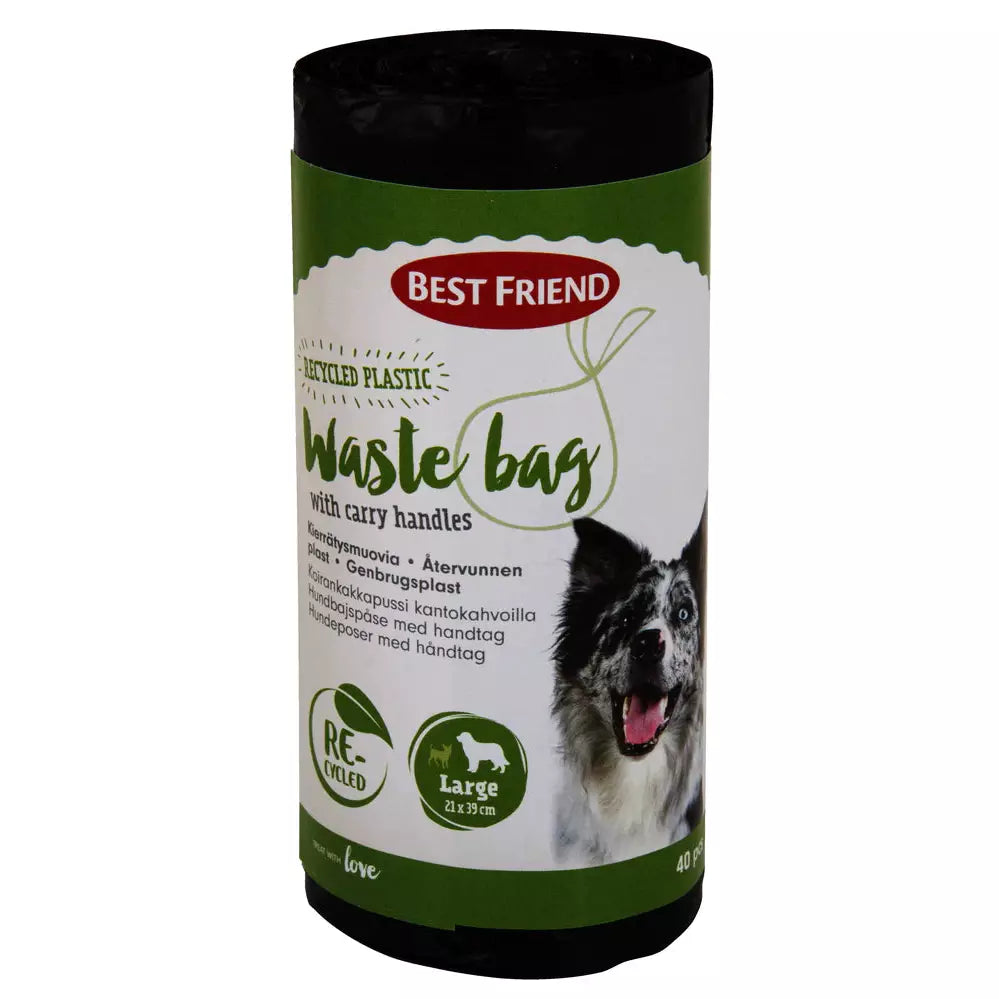 Best Friend Gear koirankakkapussit (40 kpl/pkt)