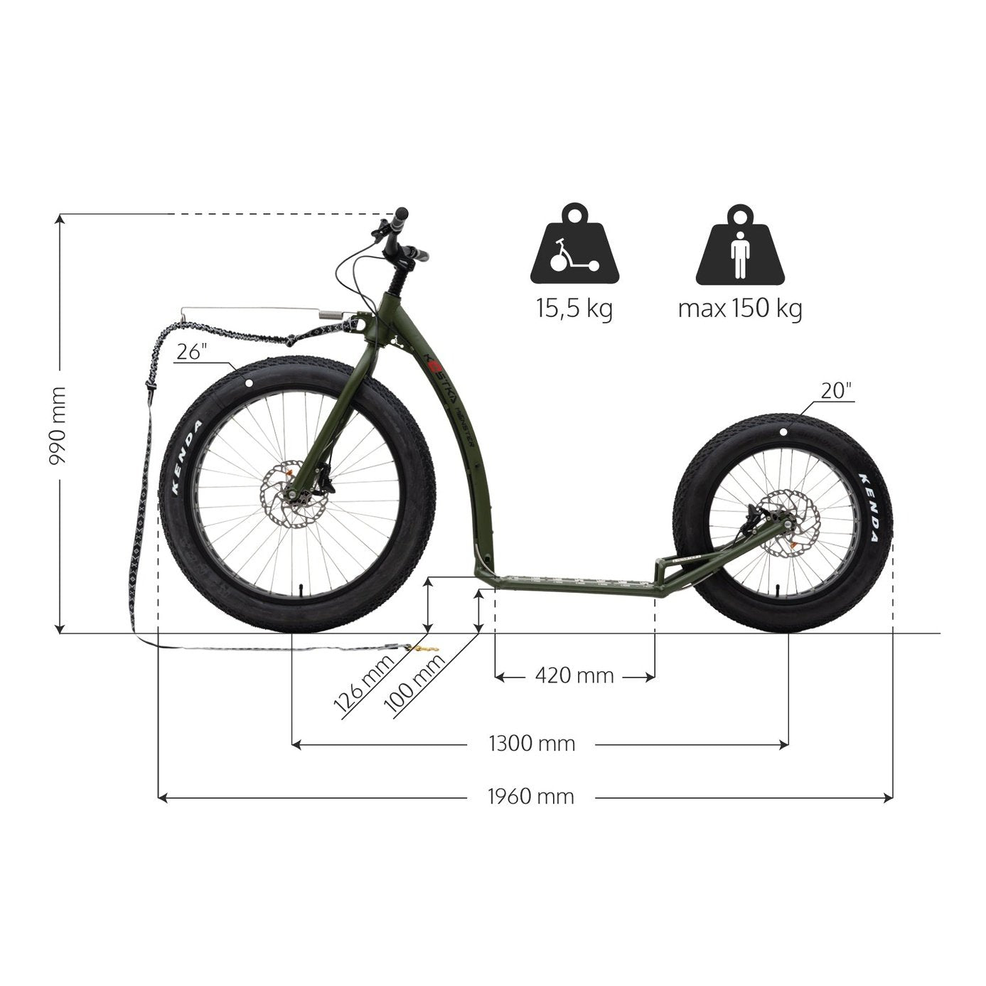 Kostka Monster Max Dog (G6) vetovarustein