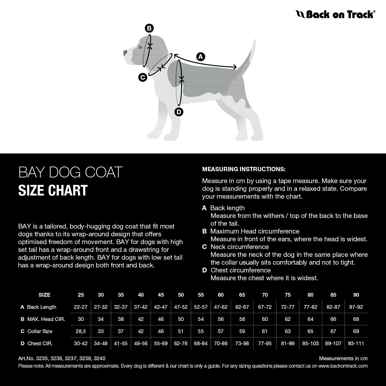 Back on Track BAY verkkotakki