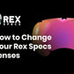 Rex Specs V2 Lenses